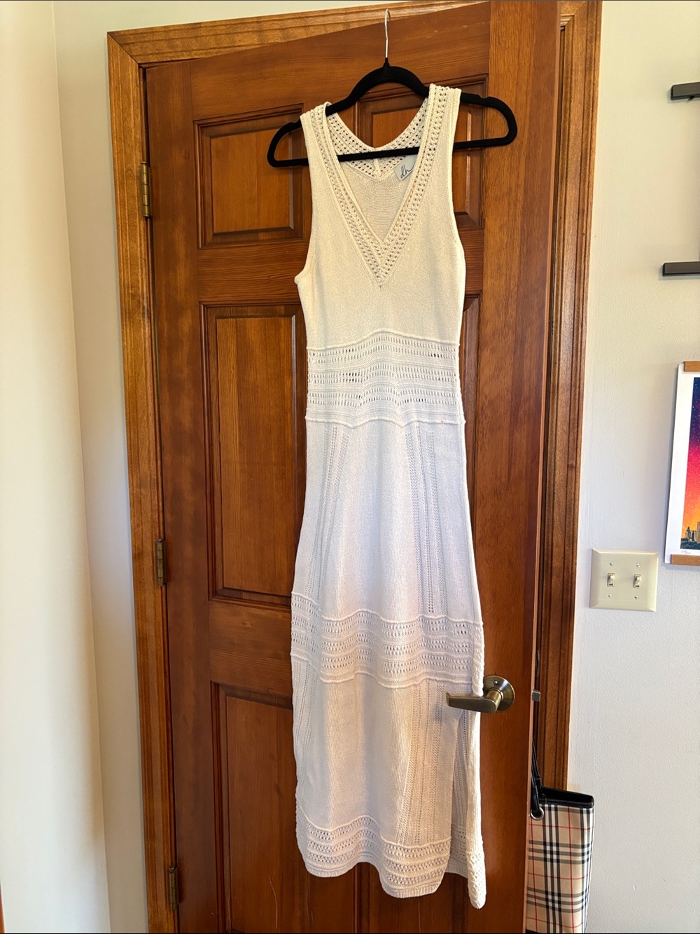 dh NEW YORK Crochet Maxi Dress